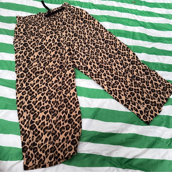 Lucy & Yak Pants - LUCY AND YAk Chuck pants in leopard print